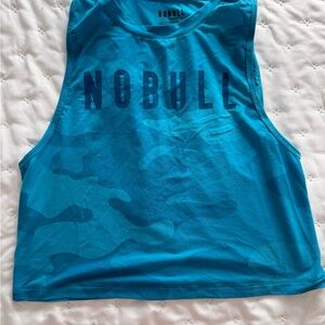 NOBULL Camo Blue Muscle Tank